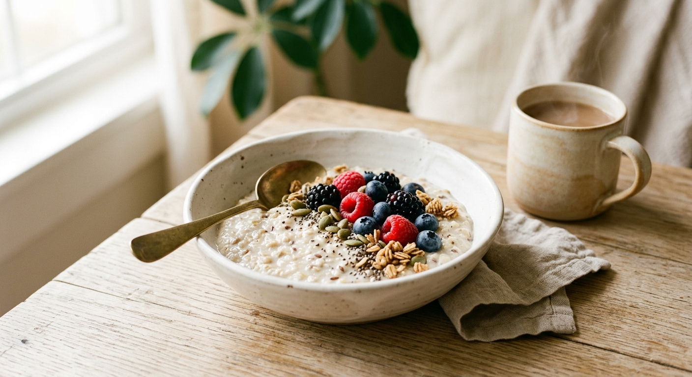 Smoothie bowl énergisant : la recette du matin, et vos compléments au bon moment
